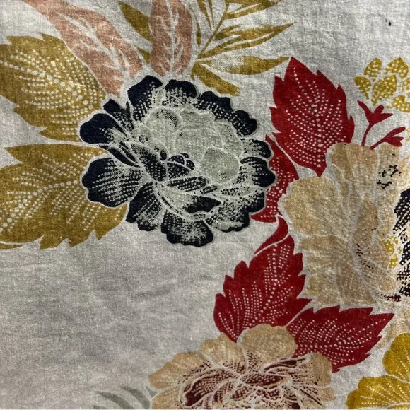 T3-Vintage Goa Grey Lilac Button Down Embroidered Blouse- NWT Size M - Picture 5 of 8